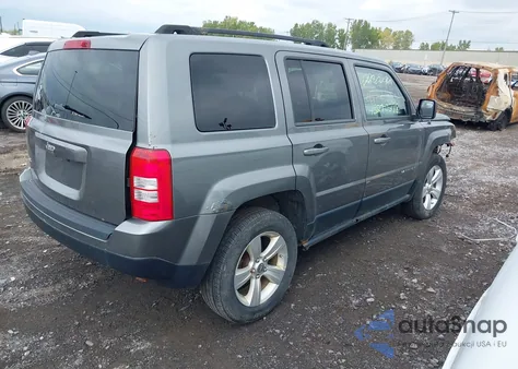 2012 Jeep Patriot Sport из США, поврежденный, VIN 1C4NJRBB5CD584656